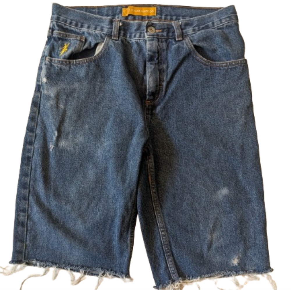 POLAR SKATE Co Denim Jean Jorts distressed